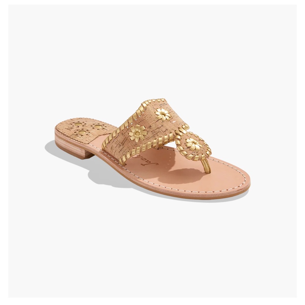 Jacks Flat Sandal, Size 7, Cork